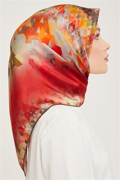 Armine Twill İpek Eşarp 23Ka9043 22 04
