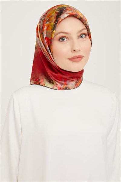 Armine Twill İpek Eşarp 23Ka9043 22 04