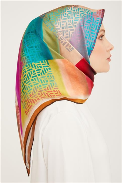 Armine Twill İpek Eşarp 23Ka9044 01