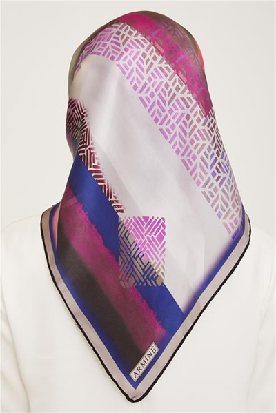 Armine Twill İpek Eşarp 23Ka9044 54