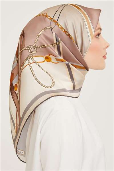Armine Twill İpek Eşarp 23Ka9046 05