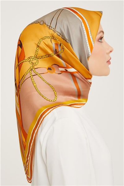 Armine Twill İpek Eşarp 23Ka9046 54