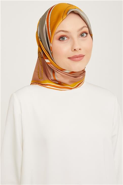 Armine Twill İpek Eşarp 23Ka9046 54
