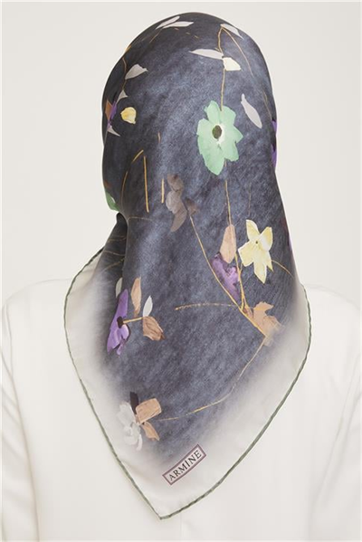 Armine Twill İpek Eşarp 23Ka9048 4 34