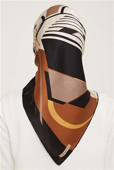 Armine Twill İpek Eşarp 23Ka9050 08