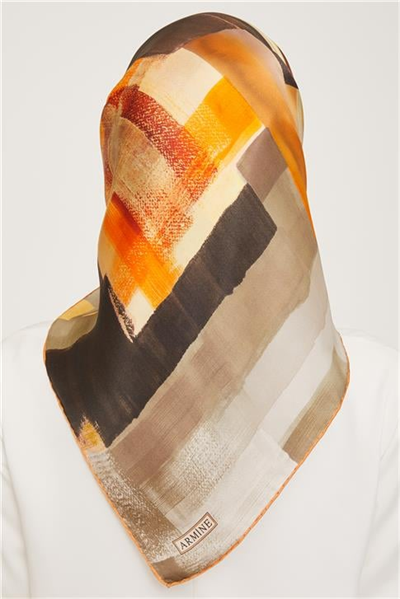 Armine Twill İpek Eşarp 23Ka9052 32