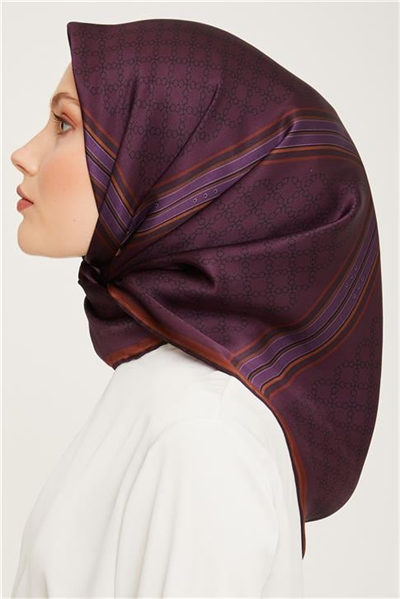 Armine Twill İpek Eşarp 23Ka9054 06