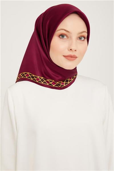 Armine Twill İpek Eşarp 23Ka9057 54