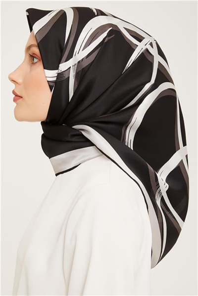Armine Twill İpek Eşarp 23Ka9059 09