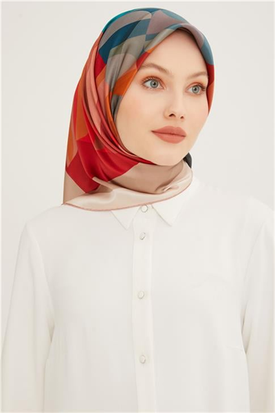 Armine Twill İpek Eşarp 23Ya8901 38