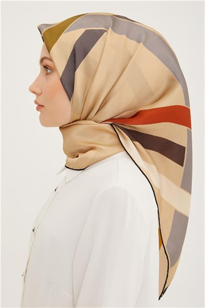 Armine Twill İpek Eşarp 23Ya8923 34