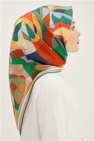 Armine Twill İpek Eşarp 23Ya8926 06