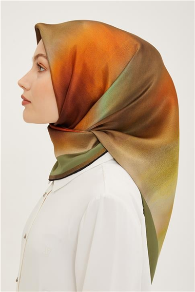 Armine Twill İpek Eşarp 23Ya8927 37