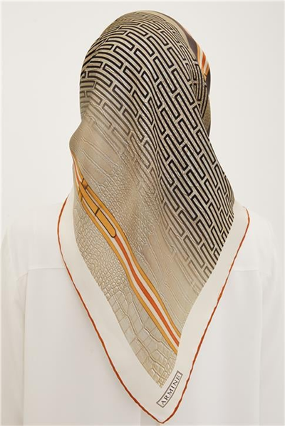 Armine Twill İpek Eşarp 23Ya8930 32