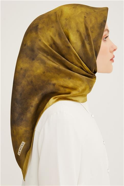 Armine Twill İpek Eşarp 23Ya8933 35