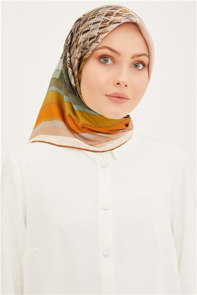 Armine Twill İpek Eşarp 23Ya8934 07