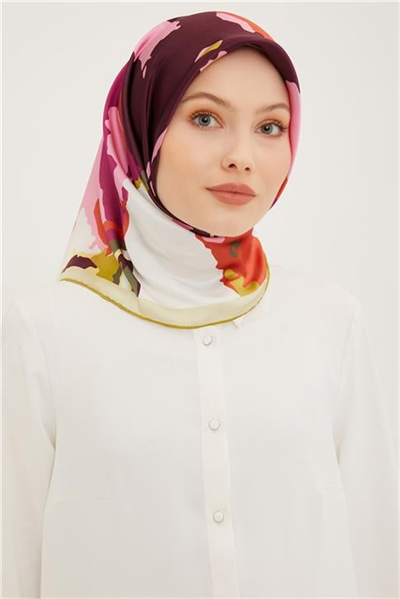 Armine Twill İpek Eşarp 23Ya8935 34