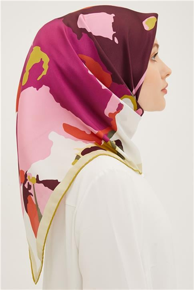 Armine Twill İpek Eşarp 23Ya8935 34