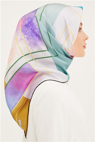 Armine Twill İpek Eşarp 23Ya8939 32