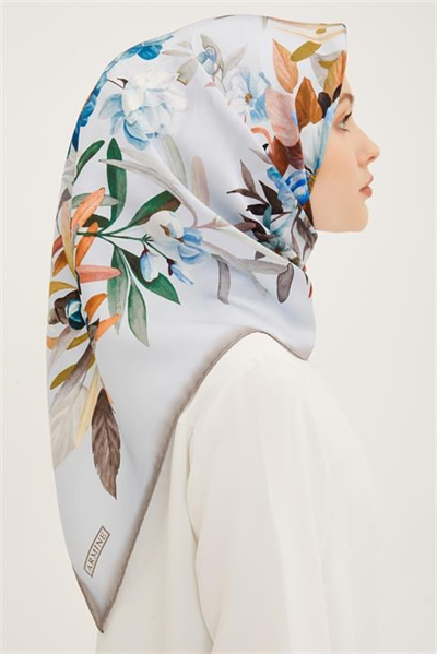 Armine Twill İpek Eşarp 23Ya8941 02