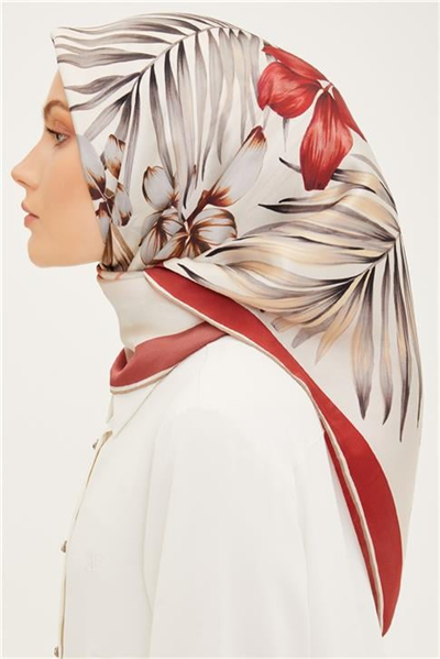 Armine Twill İpek Eşarp 23Ya8946 06