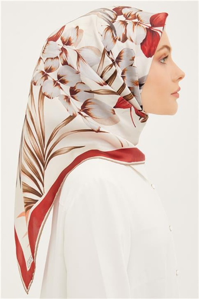 Armine Twill İpek Eşarp 23Ya8946 06