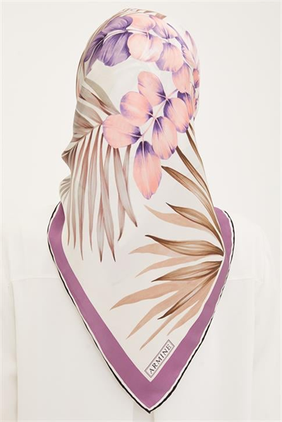Armine Twill İpek Eşarp 23Ya8946 35