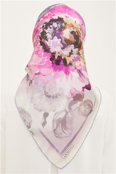 Armine Twill İpek Eşarp 23Ya8951 34