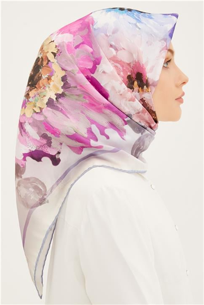 Armine Twill İpek Eşarp 23Ya8951 34