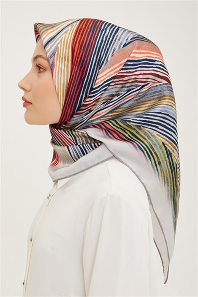 Armine Twill İpek Eşarp 23Ya8955 34