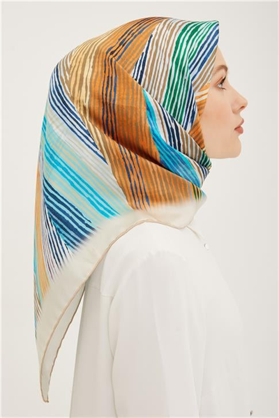 Armine Twill İpek Eşarp 23Ya8955 37