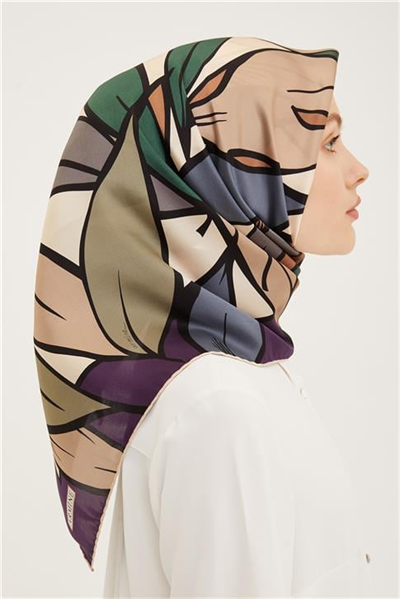 Armine Twill İpek Eşarp 23Ya8957 01
