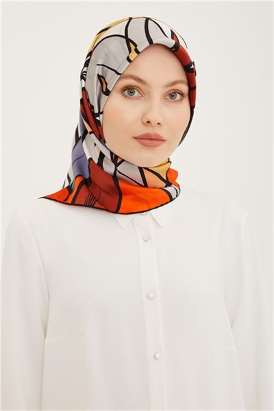 Armine Twill İpek Eşarp 23Ya8957 31