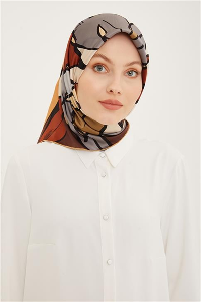Armine Twill İpek Eşarp 23Ya8957 38