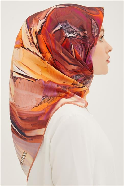 Armine Twill İpek Eşarp 23Ya8958 02