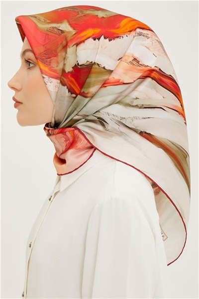 Armine Twill İpek Eşarp 23Ya8958 04