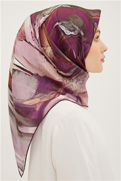 Armine Twill İpek Eşarp 23Ya8958 06