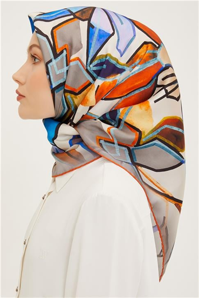 Armine Twill İpek Eşarp 23Ya8962 03
