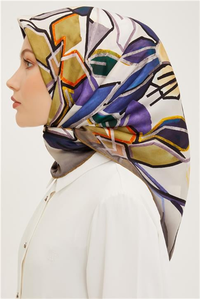 Armine Twill İpek Eşarp 23Ya8962 06