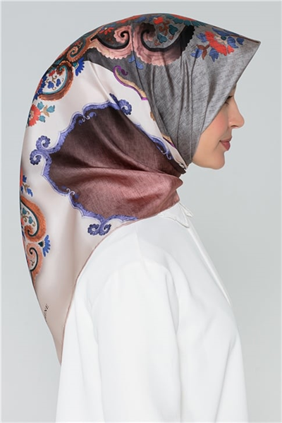 Armine Twill Nostalji İpek Eşarp 18Ya7851 47