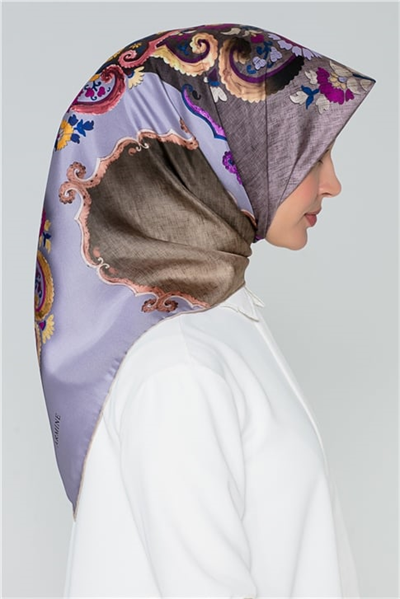 Armine Twill Nostalji İpek Eşarp 18Ya7851 46