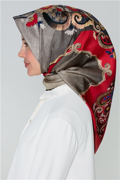 Armine Twill Nostalji İpek Eşarp 18Ya7851 45