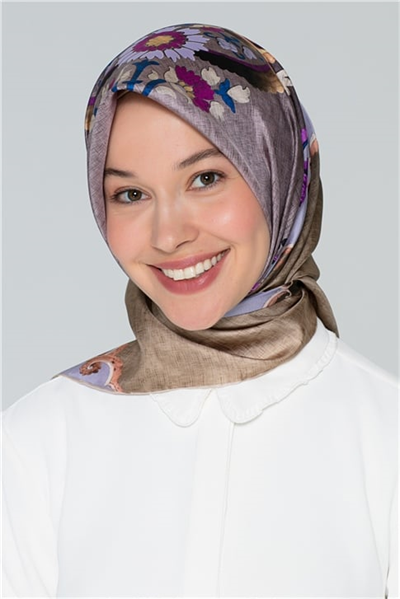 Armine Twill Nostalji İpek Eşarp 18Ya7851 46