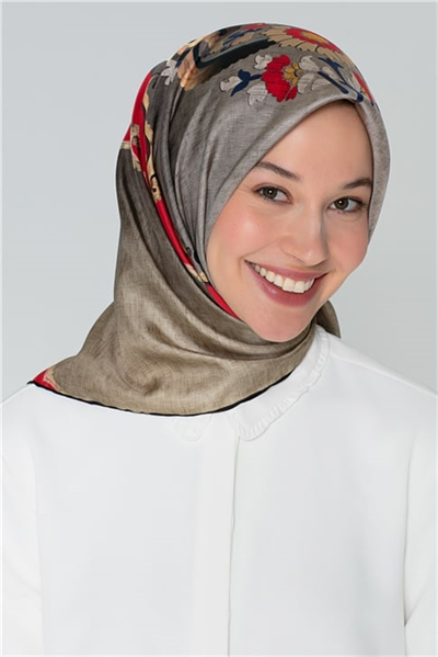 Armine Twill Nostalji İpek Eşarp 18Ya7851 45