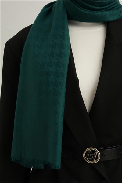 Armine Viscon Kazayağı Desen Şal 01
