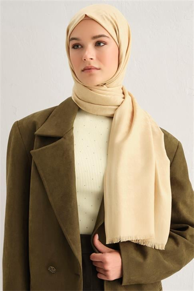 Armine Viscon Kazayağı Desen Şal 02