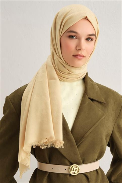Armine Viscon Kazayağı Desen Şal 02