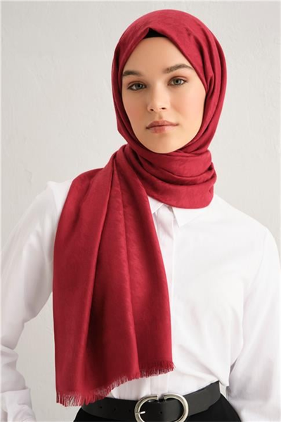 Armine Viscon Kazayağı Desen Şal 04