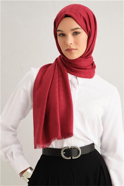 Armine Viscon Kazayağı Desen Şal 04