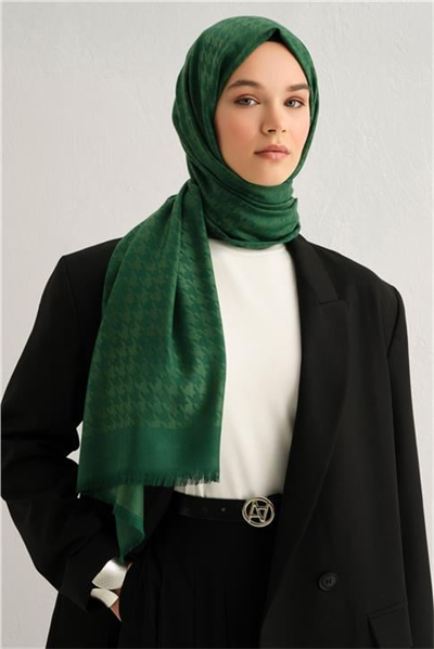 Armine Viscon Kazayağı Desen Şal 07